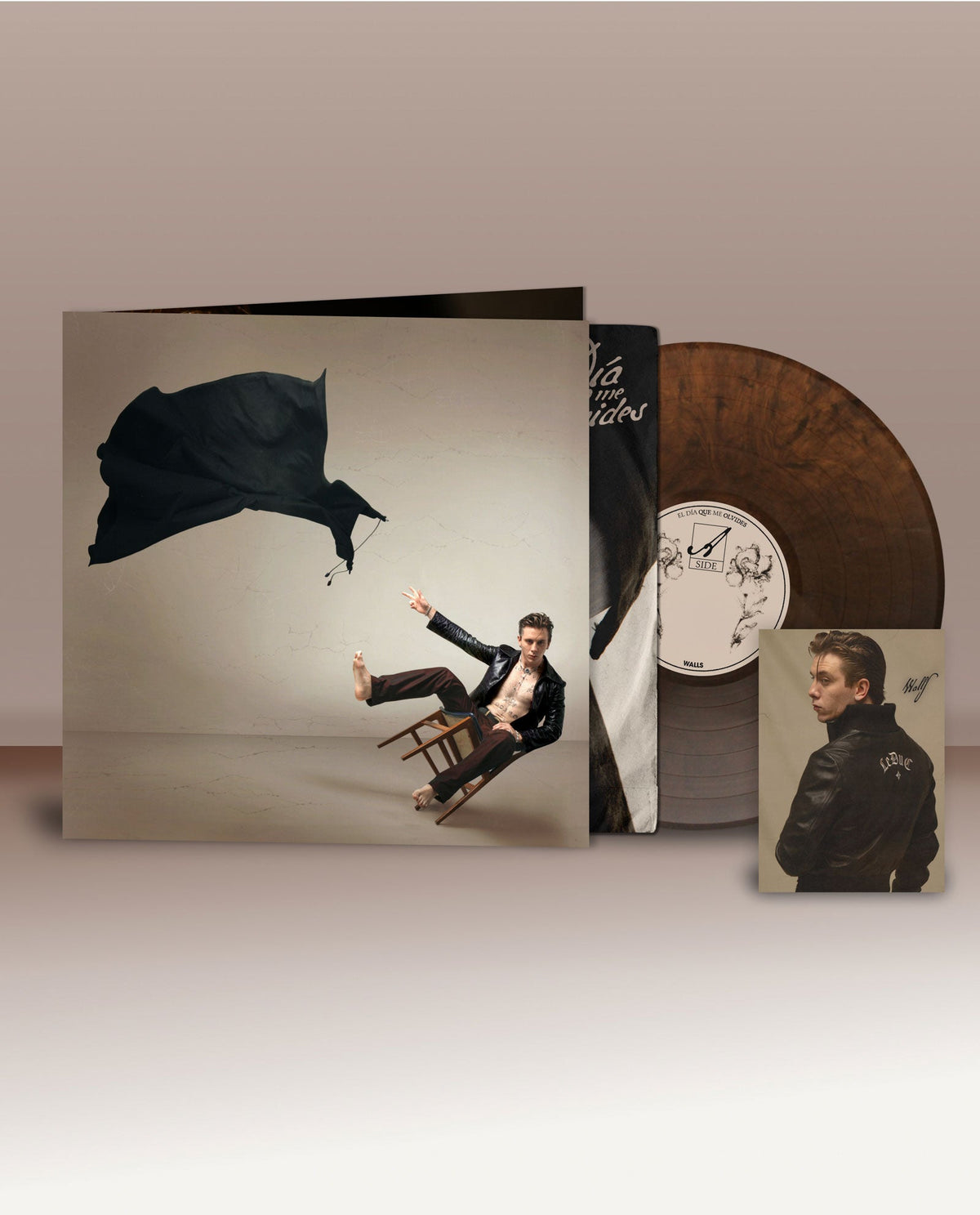 Walls - LP Vinilo Splatter + POSTAL FIRMADA "El día que me olvides" - D2fy · Rocktud - D2fy