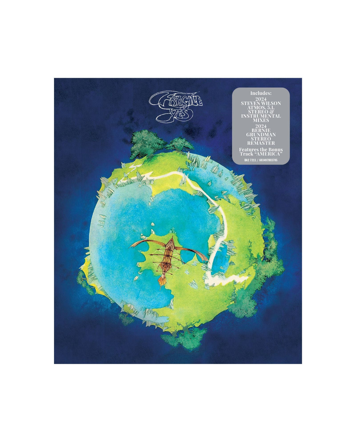 Yes - Blu-Ray "Fragile" - D2fy - Direct To Fans - D2fy