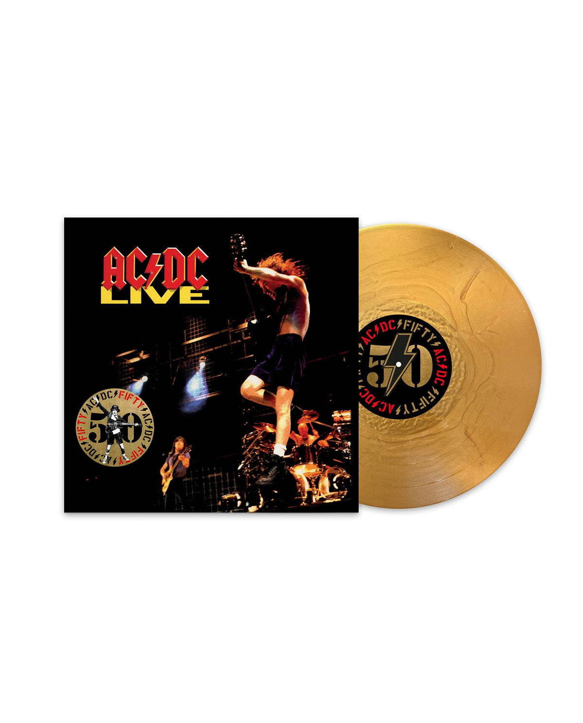 AC/DC - 2LP Vinilo Dorado "Live" Ed. 50 aniversario - D2fy · Rocktud - Rocktud