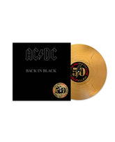 AC/DC - LP Vinilo Dorado "Back in Black" Ed. 50 aniversario - D2fy · Rocktud - Rocktud