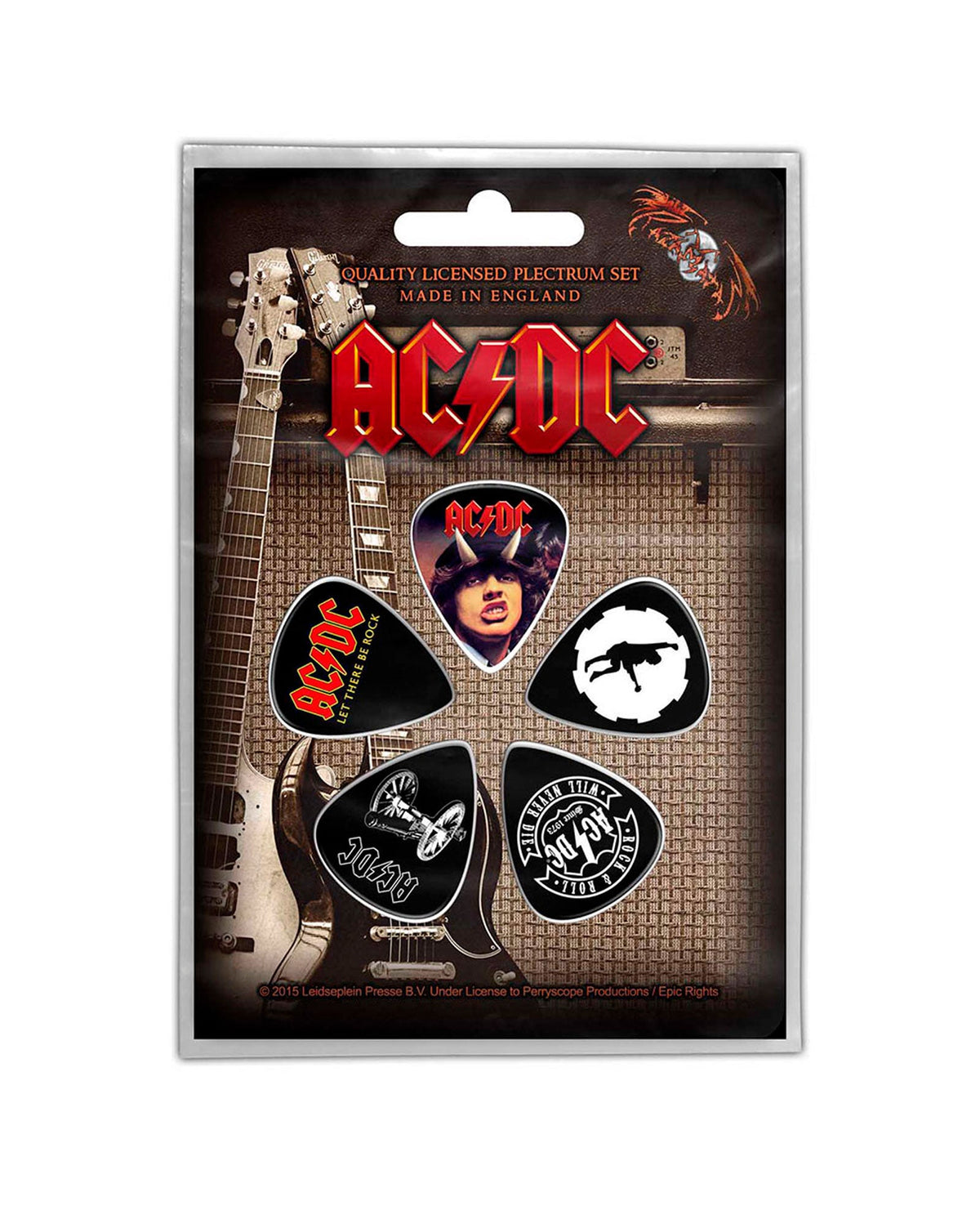 AC/DC - Pack de púas "Highway / For Those / Let There" - D2fy · Rocktud - Rocktud