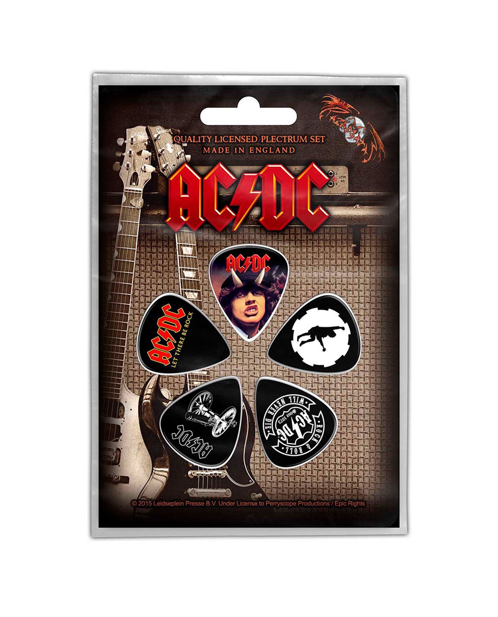 AC/DC - Pack de púas "Highway / For Those / Let There" - D2fy · Rocktud - Rocktud