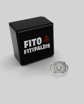 Anillo Sello "HUESOS" en Plata de Ley Fito & Fitipaldis - Rocktud - Fito y Fitipaldis