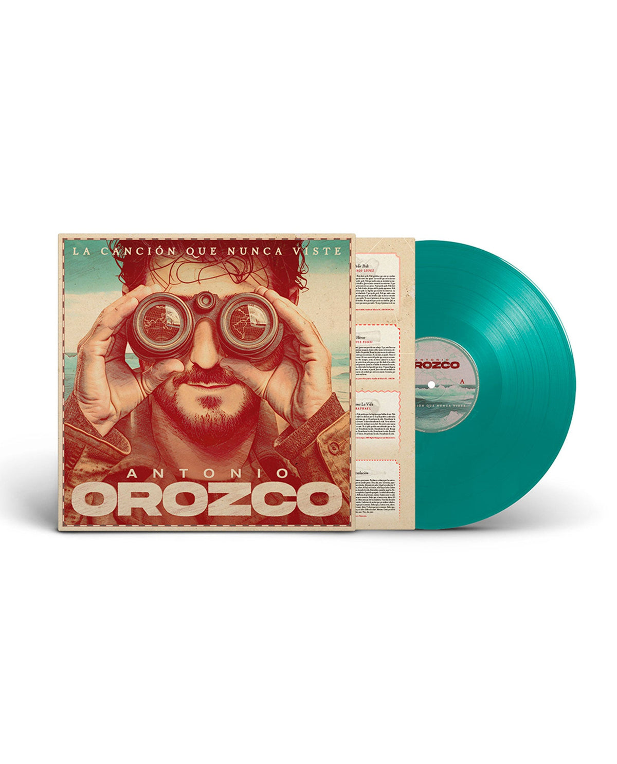 Antonio Orozco - LP Vinilo "La canción que nunca viste" - D2fy · Rocktud - D2fy