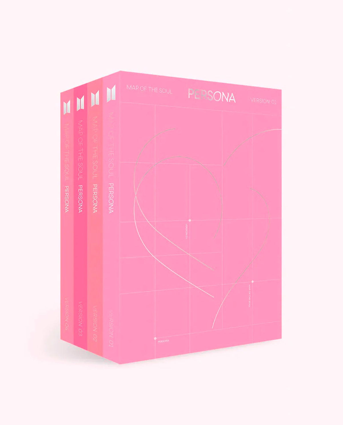 BTS - CD MAP OF THE SOUL: PERSONA [Random Ver.] - D2fy · Rocktud - D2fy