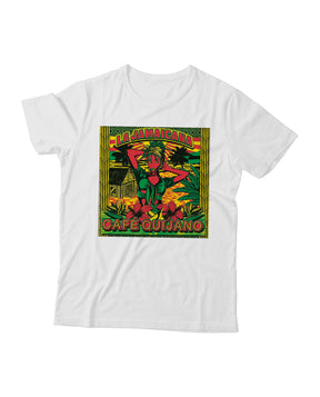 Café Quijano - Camiseta "La Jamaicana" blanca - D2fy · Rocktud - Café Quijano