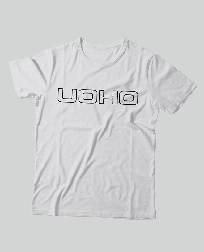 Camiseta "Logo" Blanca - UOHO - Rocktud - Uoho