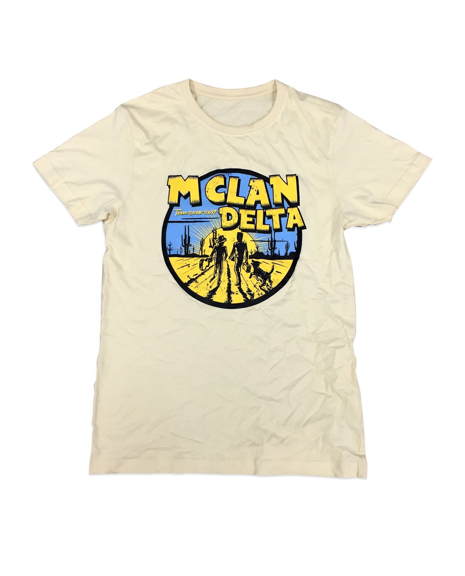 Camiseta M Clan - Gira Delta 2016-2017 - Rocktud - m-clan