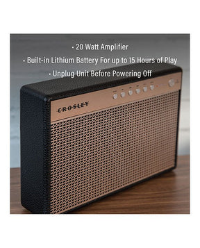 Crosley - Altavoz Bluetooth Montero - Negro - D2fy · Rocktud - D2fy