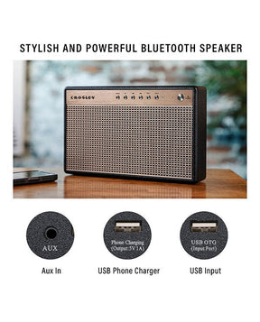 Crosley - Altavoz Bluetooth Montero - Negro - D2fy · Rocktud - D2fy