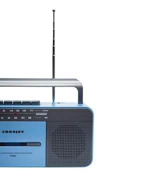 Crosley - Reproductor de Casete - Azul y Gris - D2fy · Rocktud - D2fy