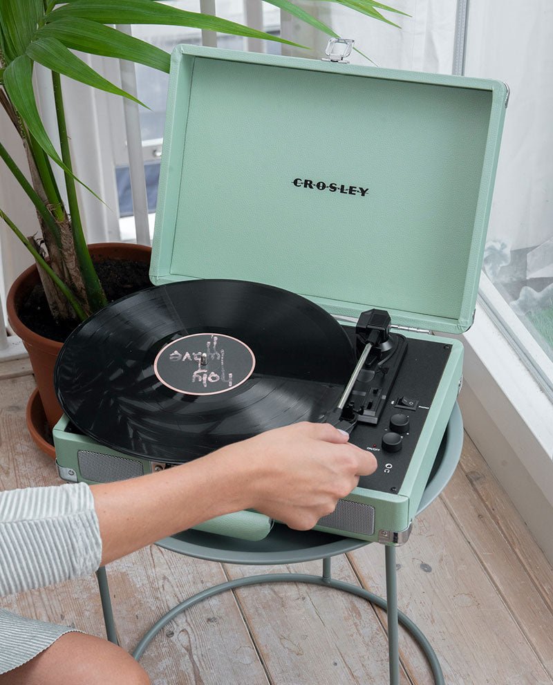 Crosley - Tocadiscos Crosley Bluetooth Doble Cruiser Deluxe - Menta - D2fy · Rocktud - D2fy