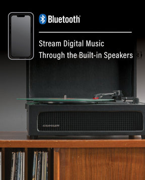 Crosley - Tocadiscos Crosley Voyager Bluetooth Doble - Azul lavado - D2fy · Rocktud - D2fy