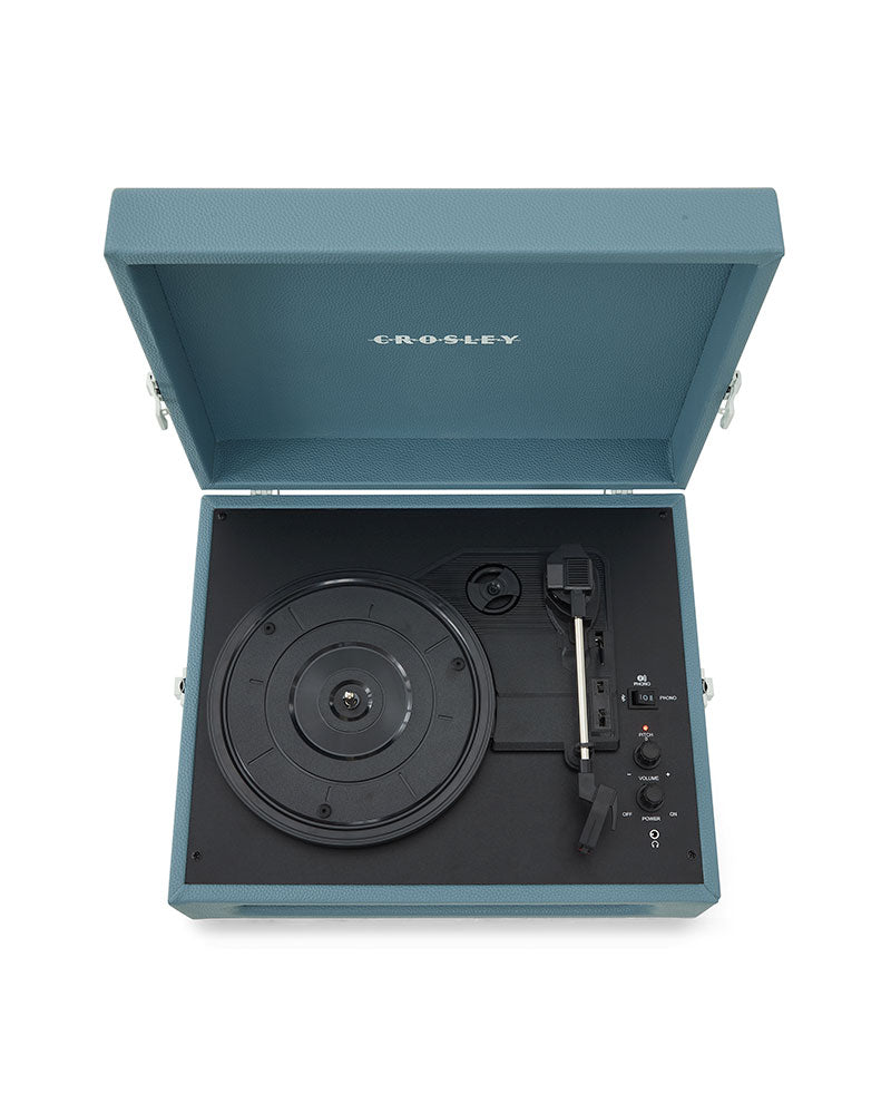 Crosley - Tocadiscos Crosley Voyager Bluetooth Doble - Azul lavado - D2fy · Rocktud - D2fy