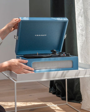 Crosley - Tocadiscos Crosley Voyager Bluetooth Doble - Azul lavado - D2fy · Rocktud - D2fy