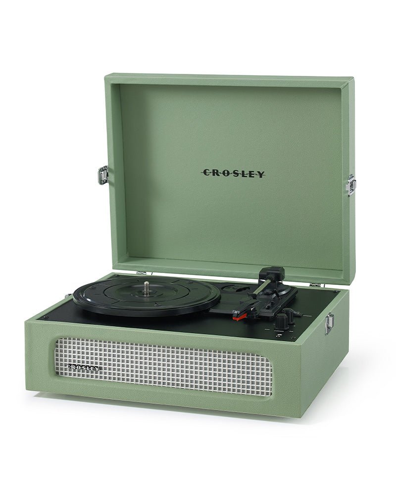 Crosley - Tocadiscos Crosley Voyager Bluetooth Doble - Salvia - D2fy · Rocktud - D2fy