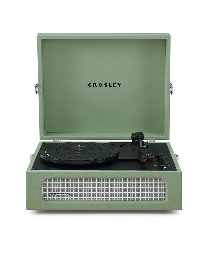 Crosley - Tocadiscos Crosley Voyager Bluetooth Doble - Salvia - D2fy · Rocktud - D2fy