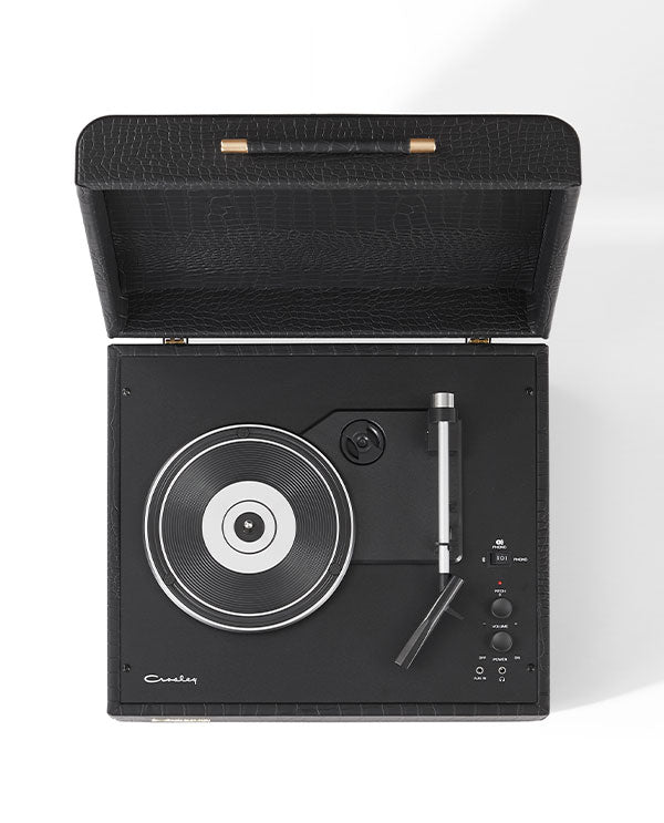 Crosley - Tocadiscos Mercury - Negro Efecto Cocodrilo - D2fy · Rocktud - D2fy