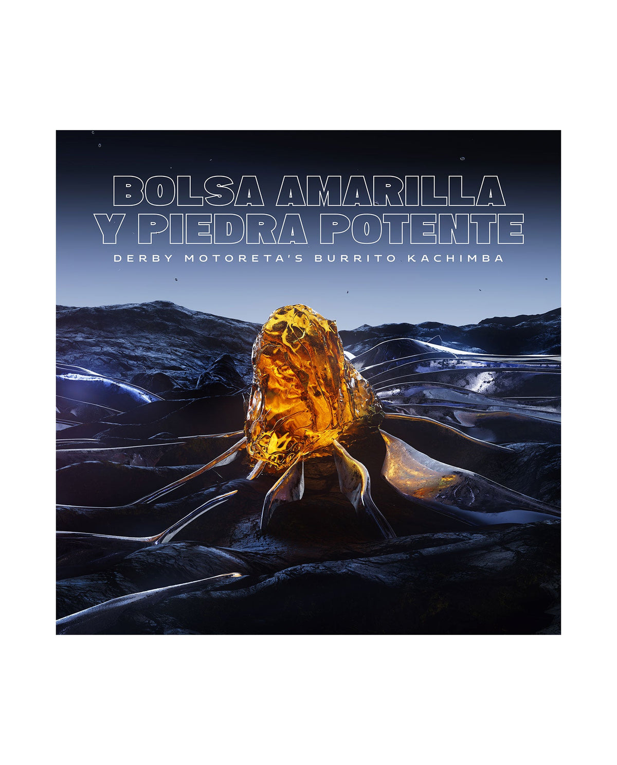 Derby Motoreta’s Burrito Kachimba - LP Vinilo "Bolsa Amarilla y Piedra Potente" - D2fy · Rocktud - Rocktud