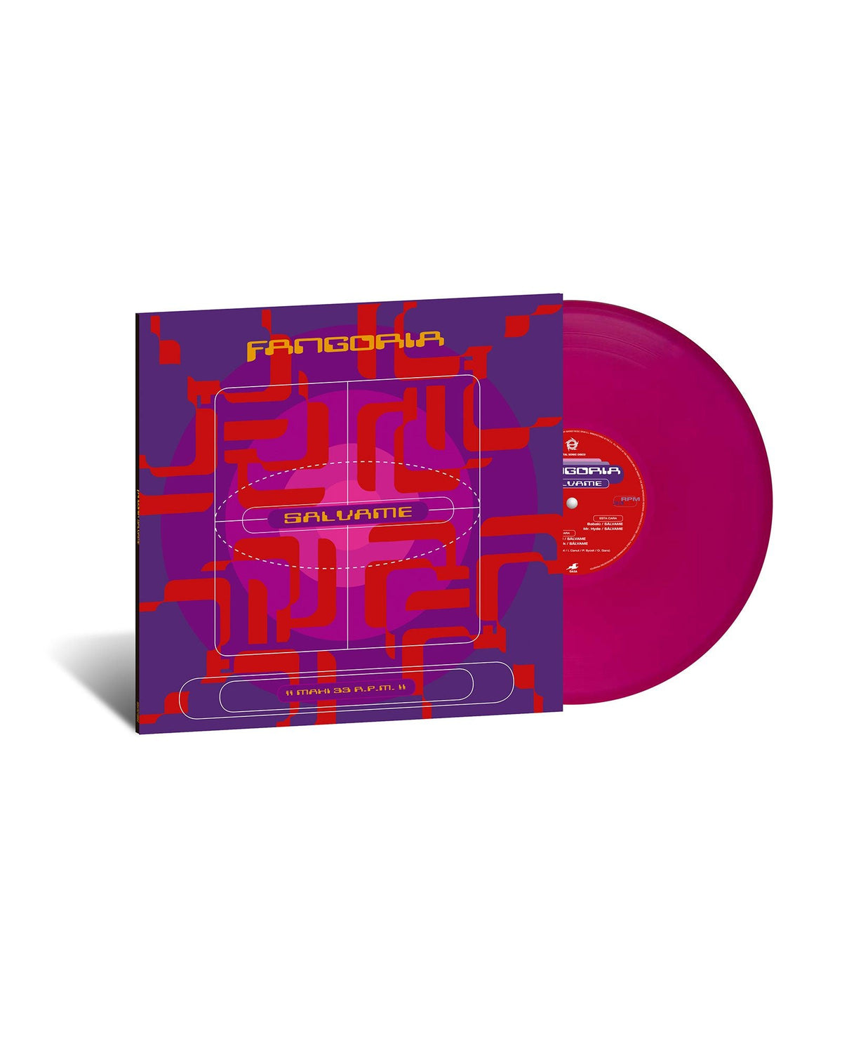 Fangoria - LP Maxi Vinilo Violeta "Sálvame" - D2fy · Rocktud - D2fy