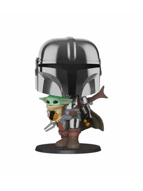 Funko Pop! Star Wars - Mandalorian With The Child 10" (25cm) - D2fy · Rocktud - D2fy