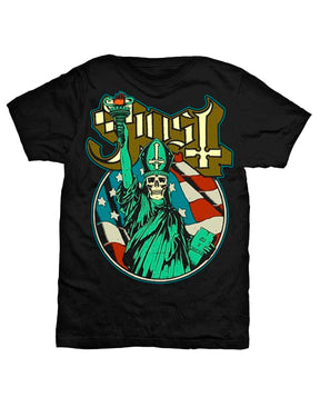 Ghost - Camiseta "Statue of Liberty" Unisex - D2fy · Rocktud - Rocktud