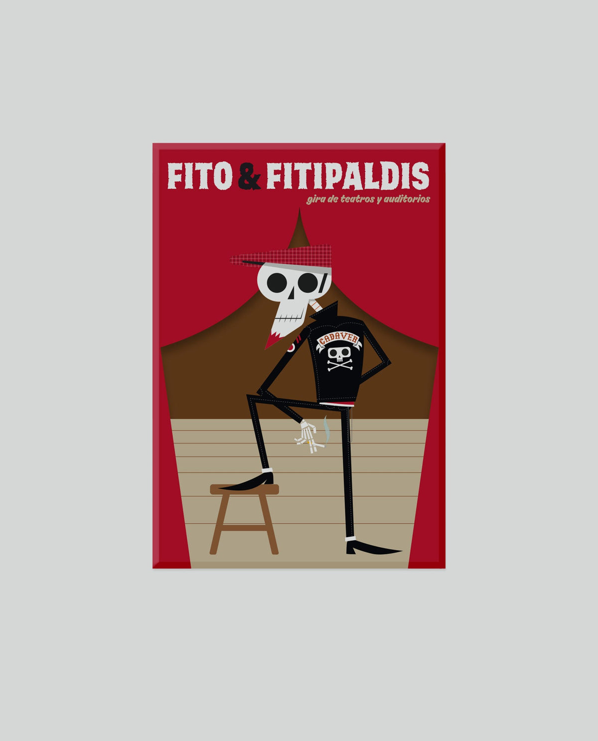 Imán "Gira de Teatros y Auditorios 2022/23" Fito & Fitipaldis - Rocktud - Fito y Fitipaldis