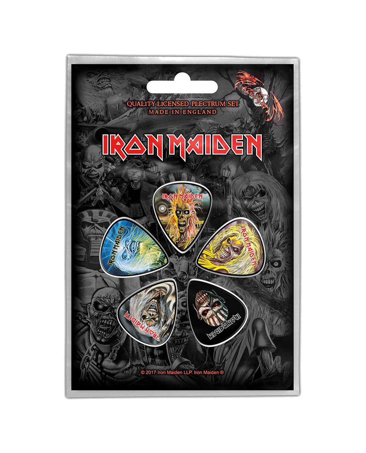 Iron Maiden - Pack de púas "The Faces of Eddie" - D2fy · Rocktud - Rocktud