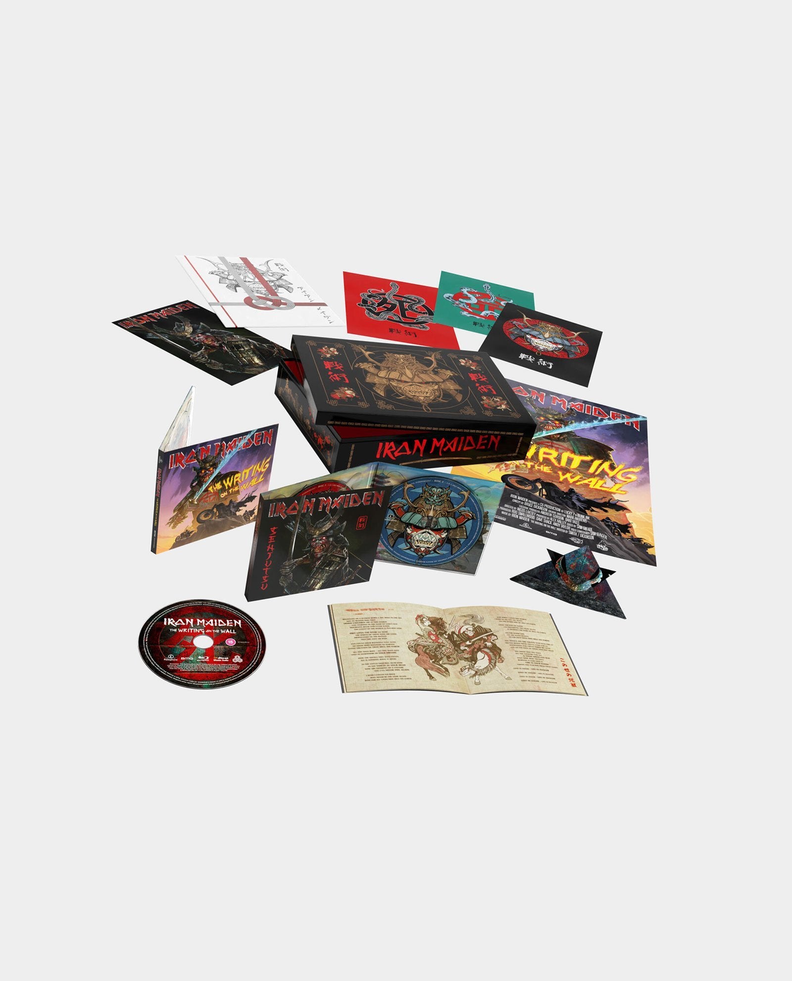 IRON MAIDEN - Senjutsu SUPER DELUXE BOX SET (CD, BLU RAY, MEMORABILIA EXCLUSIVA) - Rocktud - Rocktud