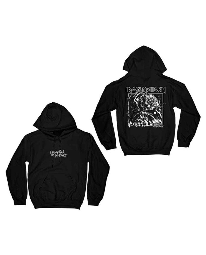 Iron Maiden - Sudadera "Number Of The Beast One Colour" Unisex - D2fy · Rocktud - Rocktud