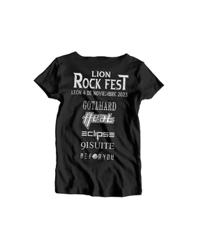 Lion Rock Fest - Camiseta Oficial Lion Rock Fest 2023 Negra - D2fy · Rocktud - Rocktud