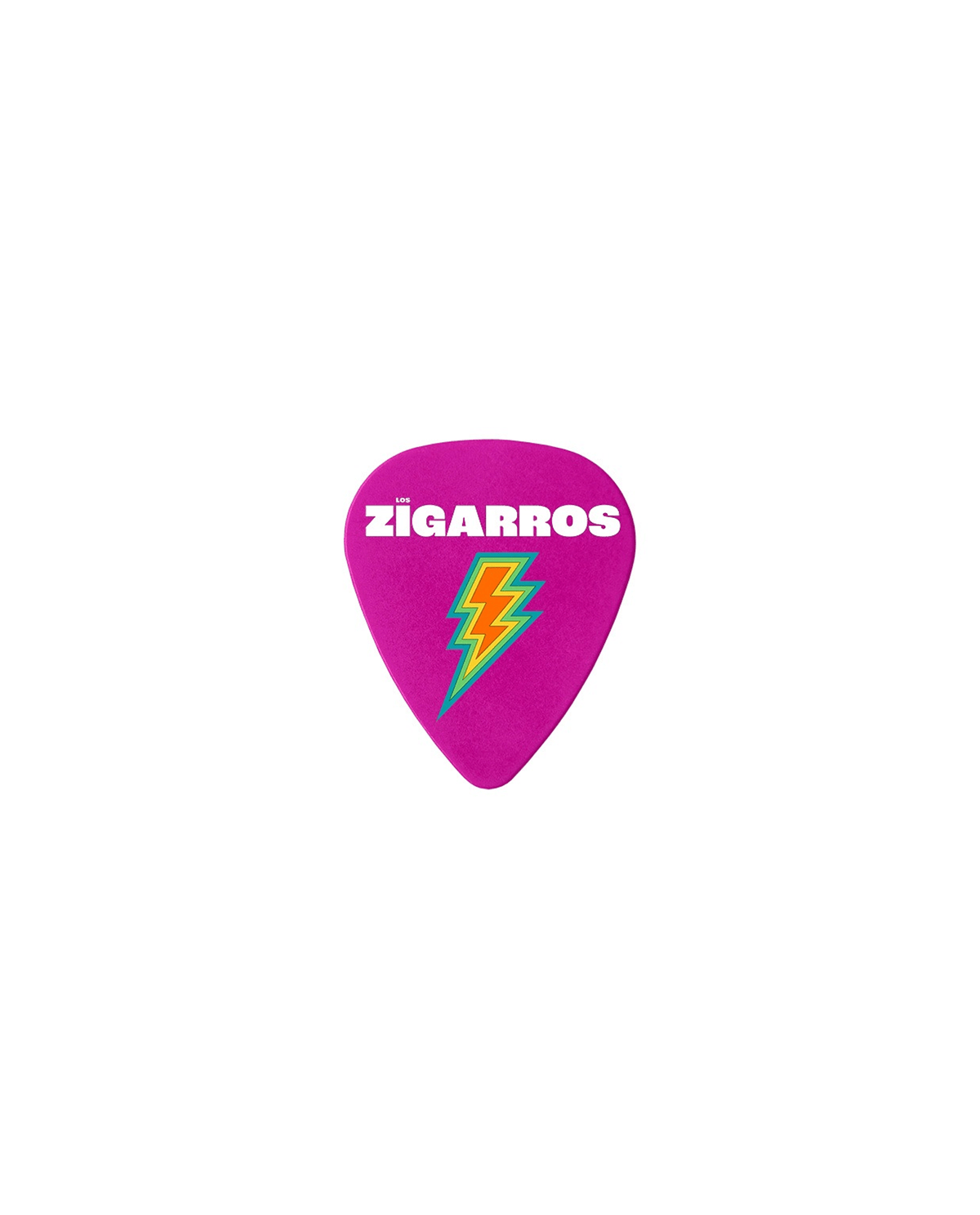 Los Zigarros - Púa "Rayo" Rosa - D2fy · Rocktud - Los Zigarros