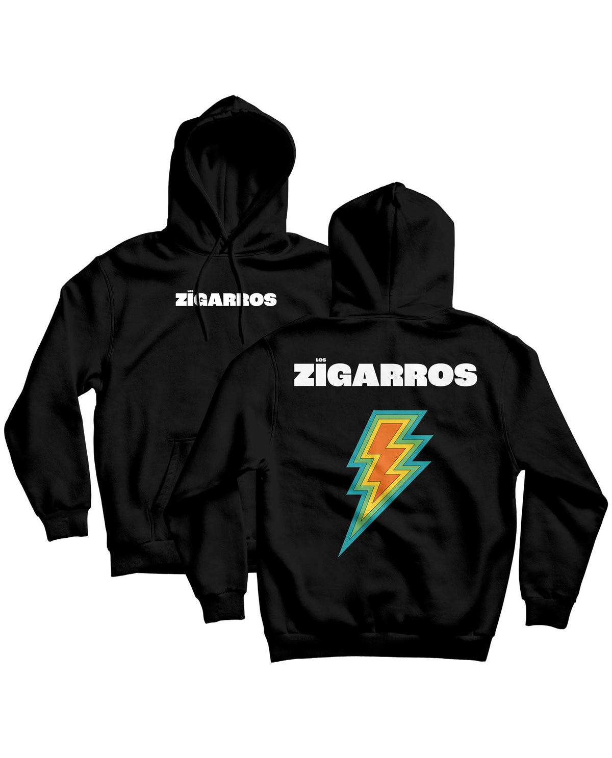 Los Zigarros - Sudadera Capucha "Rayo" Unisex - D2fy · Rocktud - Los Zigarros