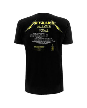 Metallica - Camiseta "And Justice For All Tracks" Unisex - D2fy · Rocktud - Rocktud