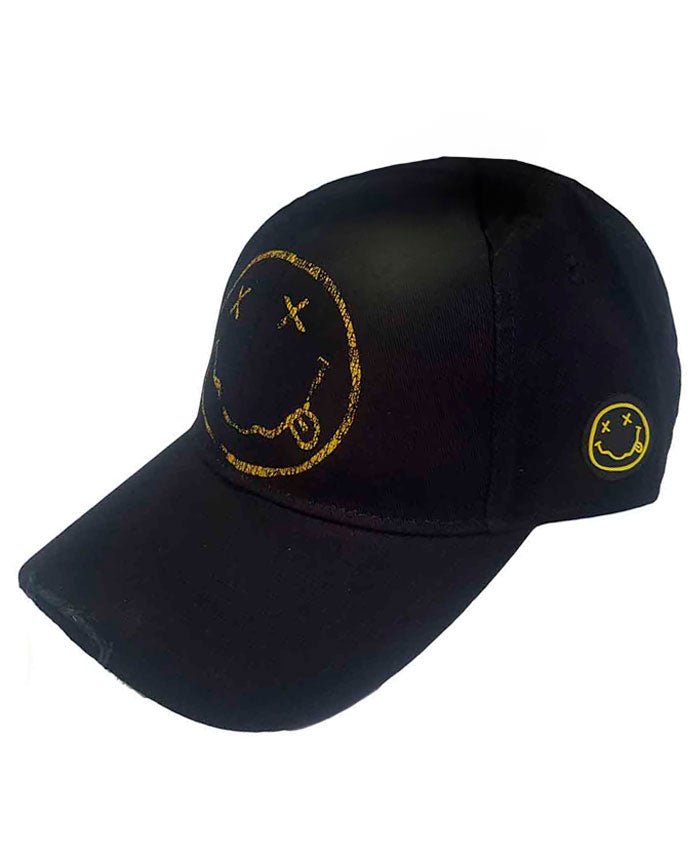 Nirvana - Gorra "Happy Face" - D2fy · Rocktud - Rocktud