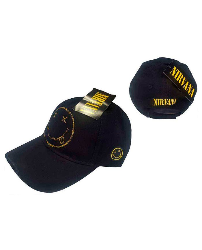 Nirvana - Gorra "Happy Face" - D2fy · Rocktud - Rocktud