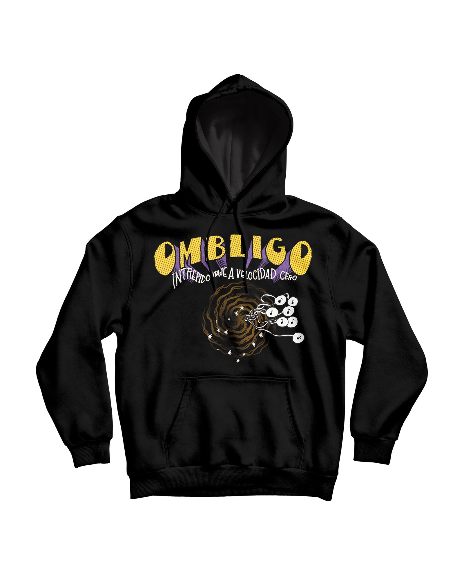 Ombligo - Sudadera "Intrépido Viaje a Velocidad Cero" - D2fy · Rocktud - Metales Preciosos