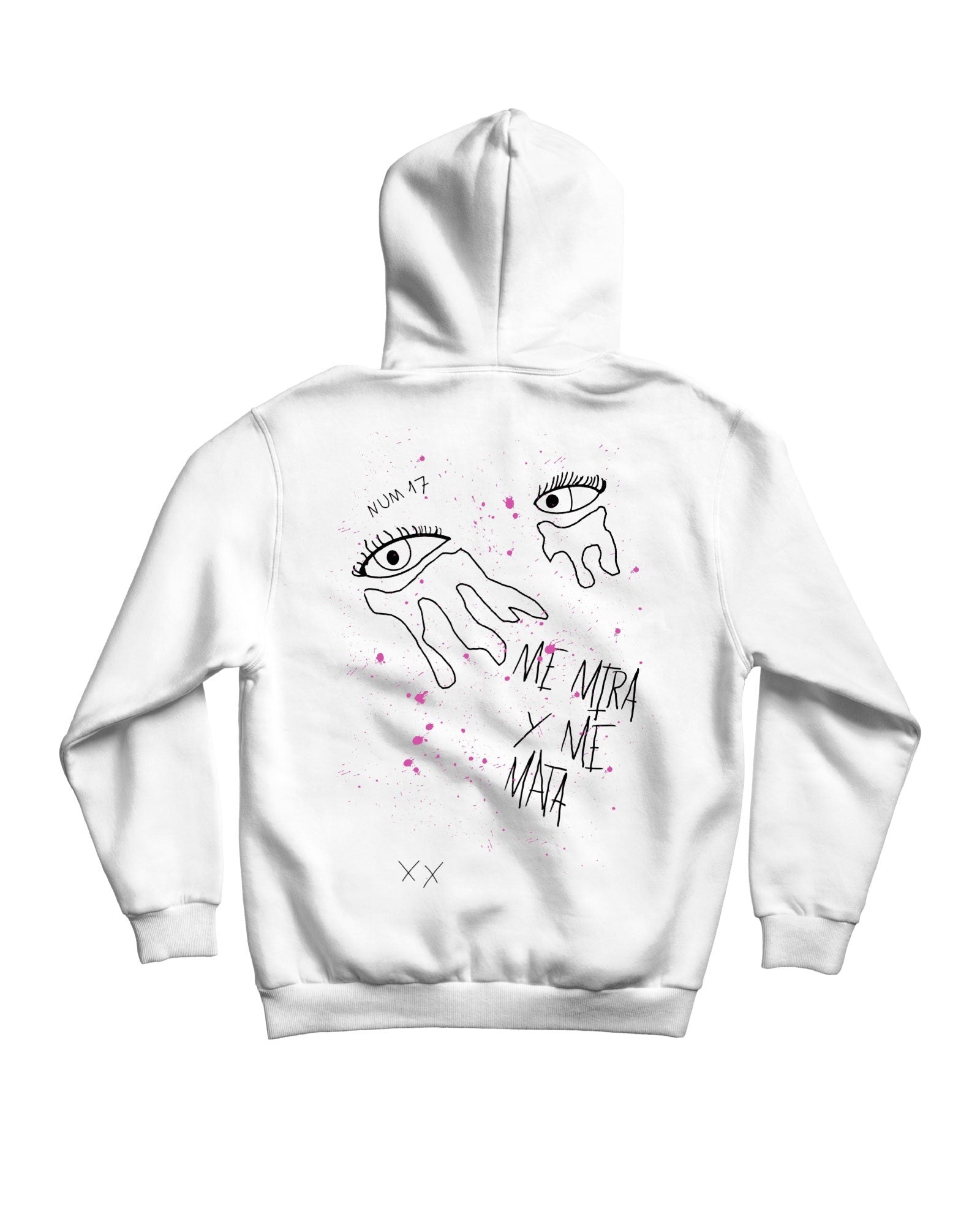 PACK CD + Sudadera Capucha Unisex "Ojos" Blanca - Miren - Rocktud - Miren