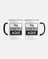 Ris-Ras Taza personalizable de asa negra - D2fy · Rocktud - Ris-Ras