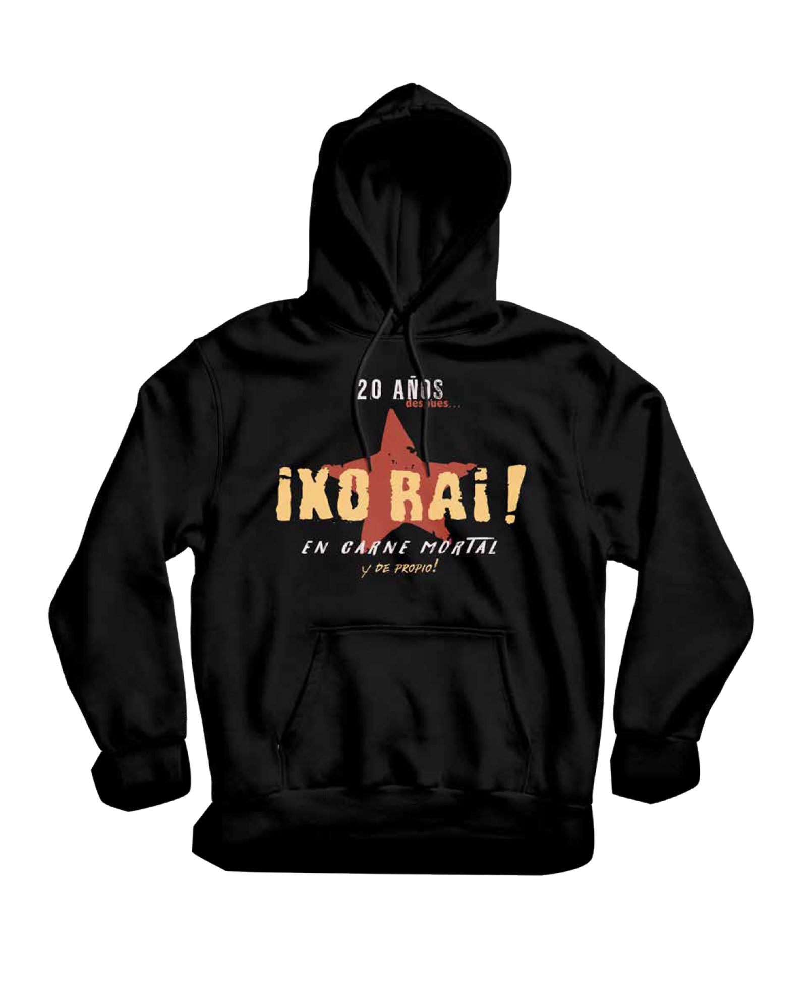 Sudadera Capucha Negra - Ixo Rai - Rocktud - Ixo Rai