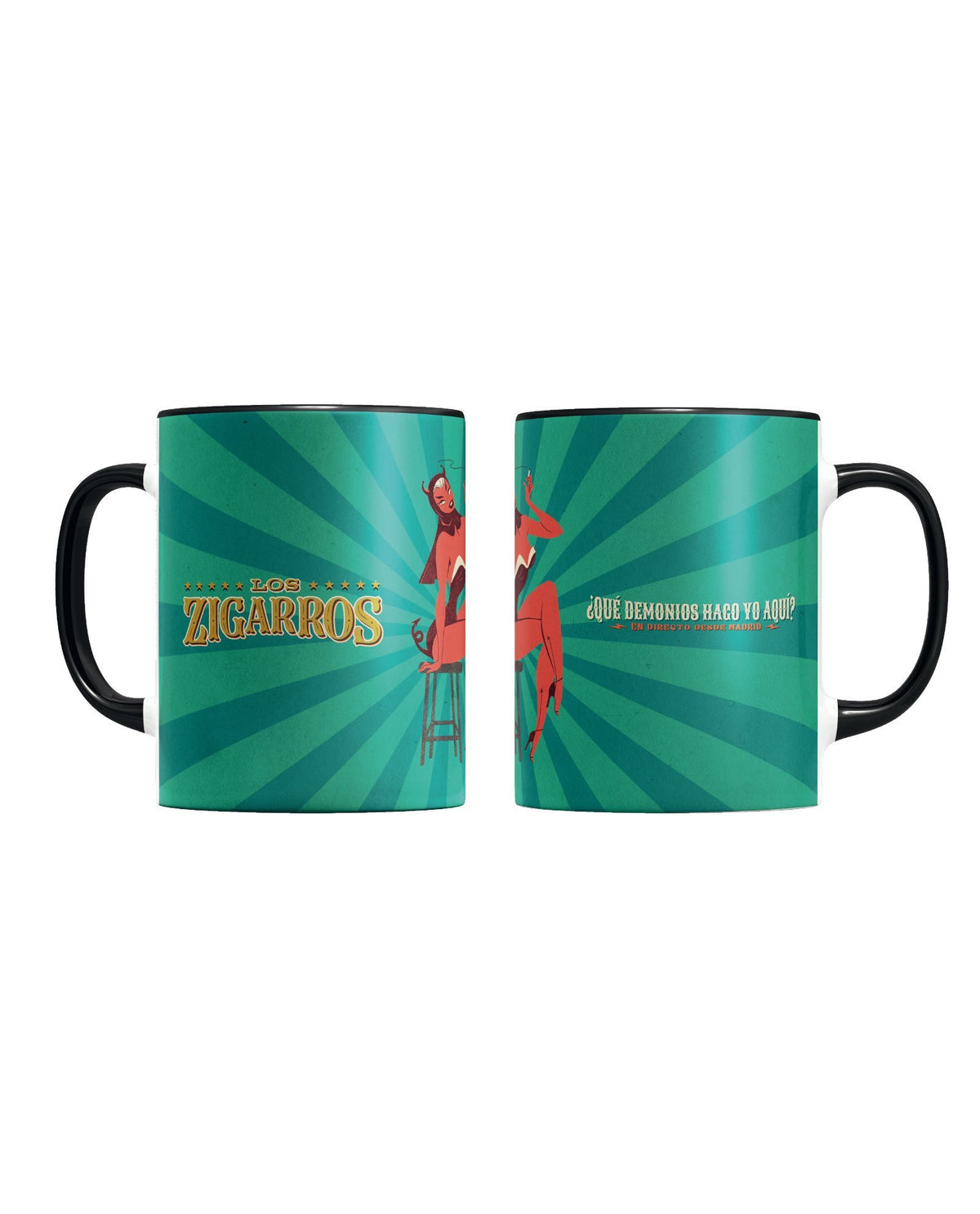 Taza "Demonia" - Los Zigarros - Rocktud - Los Zigarros