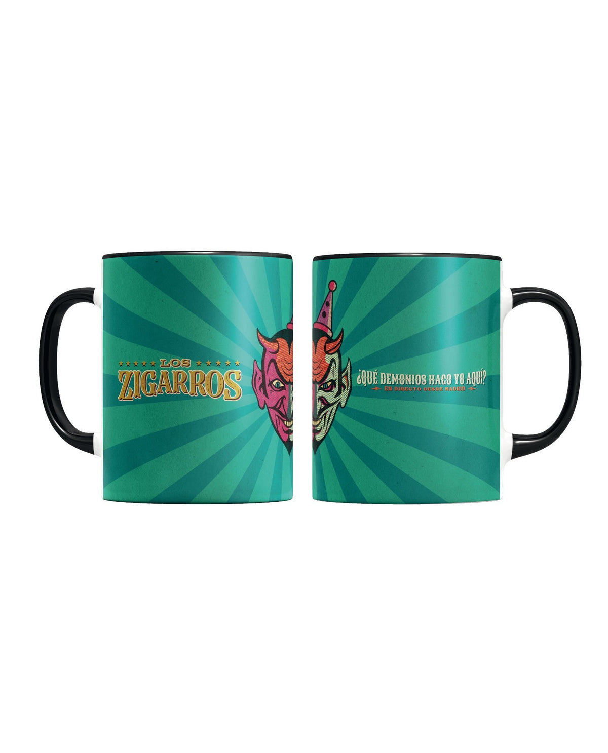 Taza "Demonio" - Los Zigarros - Rocktud - Los Zigarros