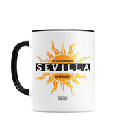 Taza "Sevilla" Blanca - Fondo Flamenco - Rocktud - Fondo Flamenco