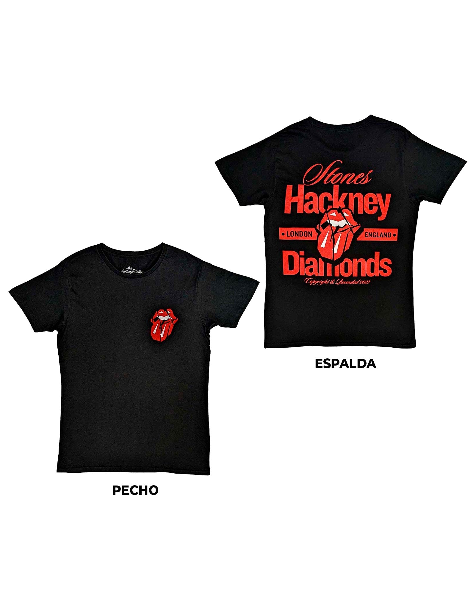 The Rolling Stones - Camiseta "Hackney Diamonds Hackney London" Unisex - D2fy · Rocktud - Rocktud