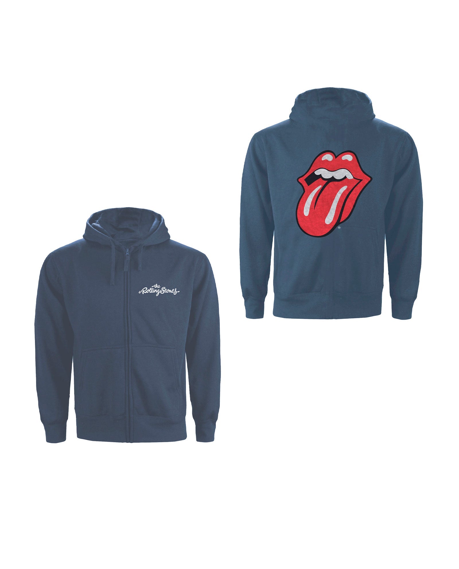 The Rolling Stones - Sudadera Cremallera "Classic Tongue" Unisex - D2fy · Rocktud - Rocktud